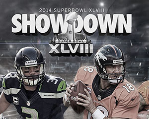 Super Bowl XLVIII: Super Party beim neuen Event-Part­ner.