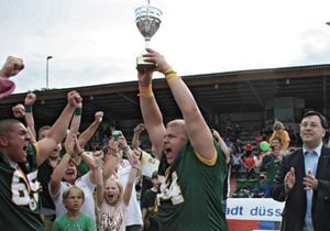 Colo­gne Cro­co­di­les U19 gewinnt den Junior Bowl XXXIII.