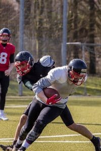 Im Herzen ein Team - aber auf dem Trainingsplatz muss es auch mal gegeneinander gehen